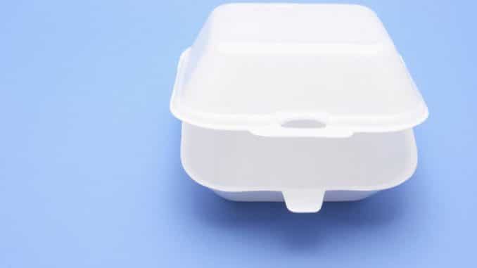 Styrofoam microwave guide