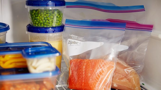 Ziploc bags and containers