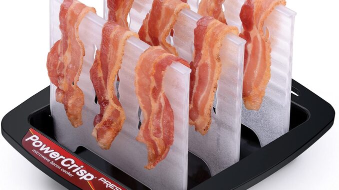 presto power crisp microwave bacon maker review