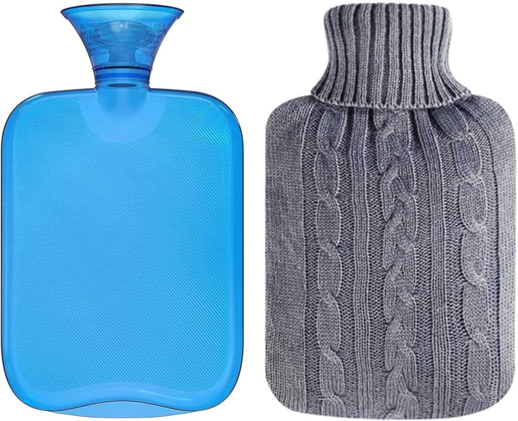 All One Tech Transparent Rubber Hot Water Bottle